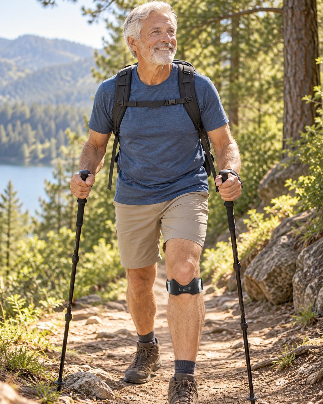 Patellagurt für das Knie - Kniofit